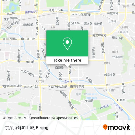 京深海鲜加工城 map