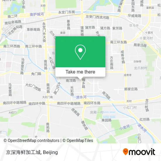京深海鲜加工城 map