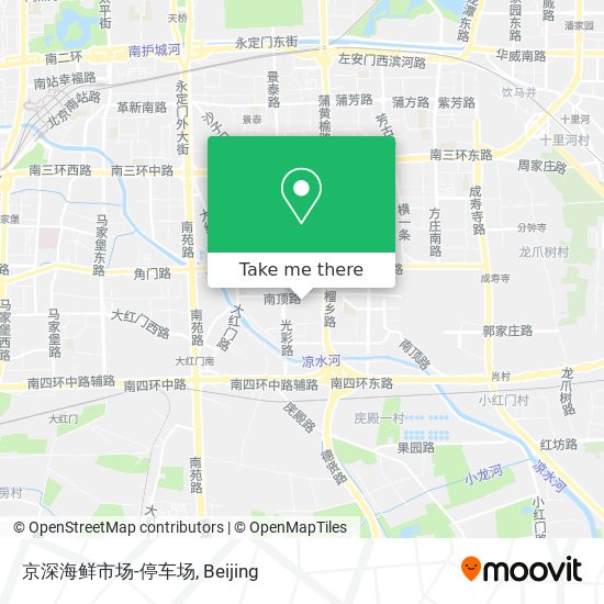京深海鲜市场-停车场 map
