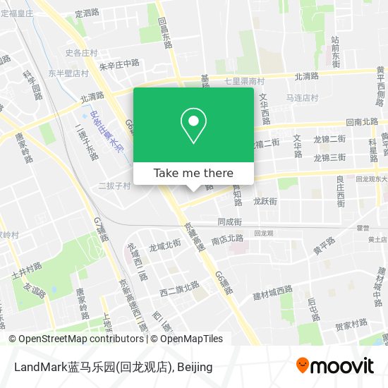 LandMark蓝马乐园(回龙观店) map
