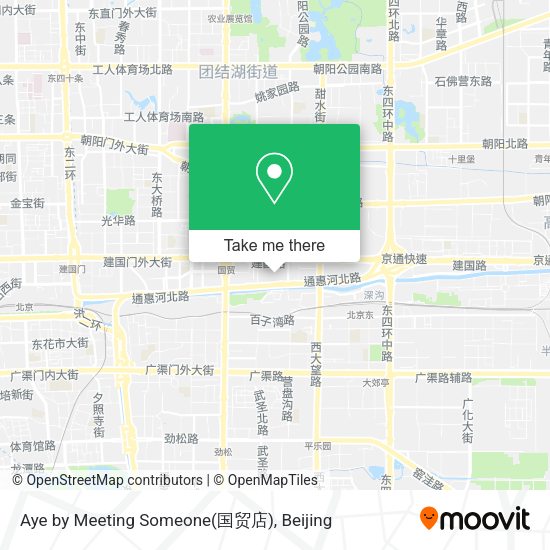 Aye by Meeting Someone(国贸店) map