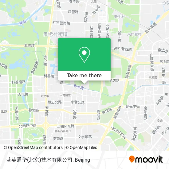 蓝英通华(北京)技术有限公司 map