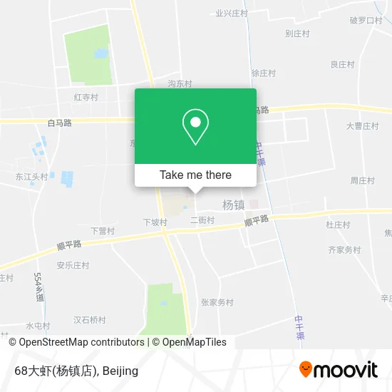 68大虾(杨镇店) map