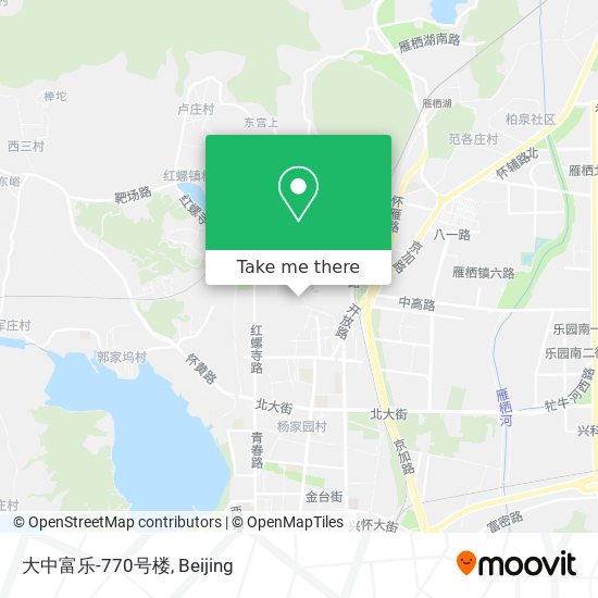 大中富乐-770号楼 map
