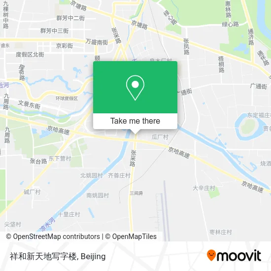 祥和新天地写字楼 map
