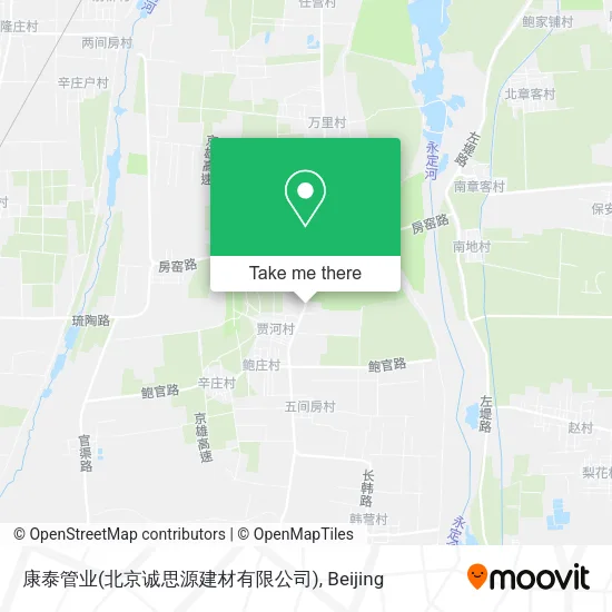 康泰管业(北京诚思源建材有限公司) map