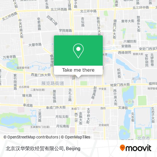 北京汉华荣欣经贸有限公司 map