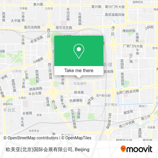 欧美亚(北京)国际会展有限公司 map