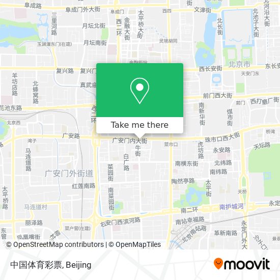 中国体育彩票 map