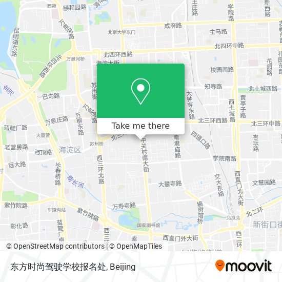 东方时尚驾驶学校报名处 map