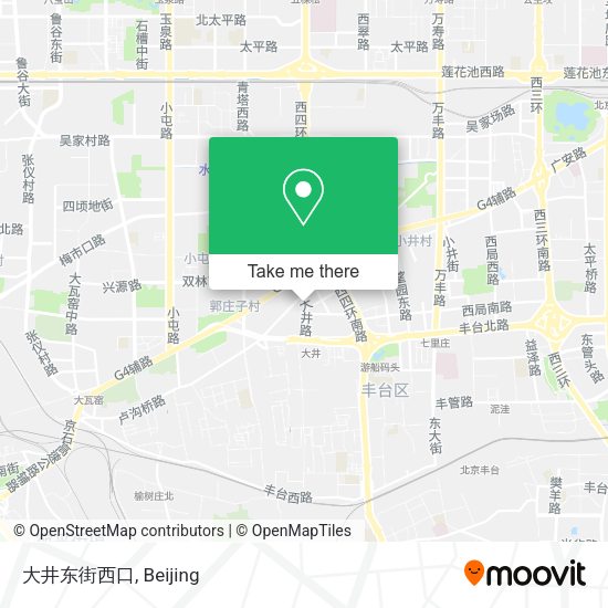 大井东街西口 map