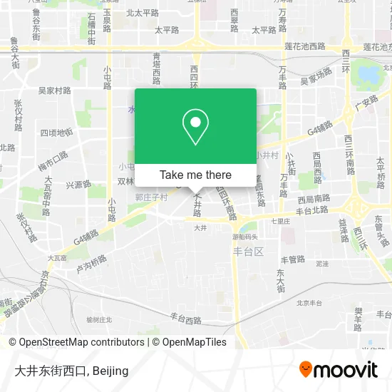 大井东街西口 map