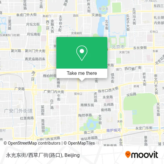 永光东街/西草厂街(路口) map