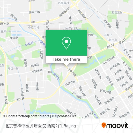 北京普祥中医肿瘤医院-西南2门 map