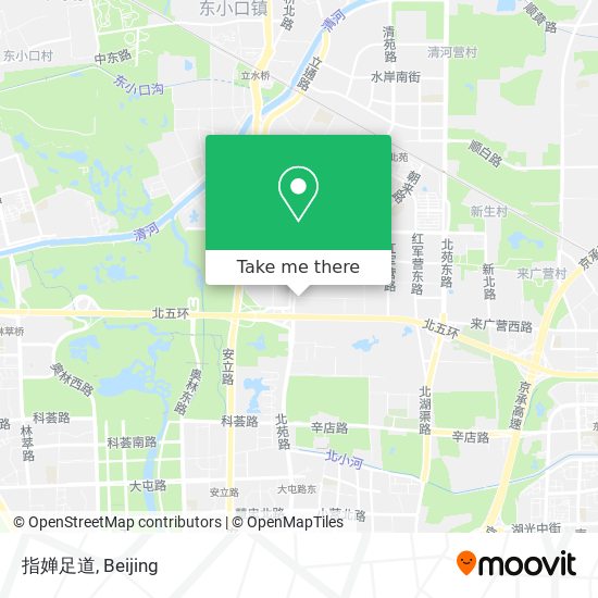 指婵足道 map