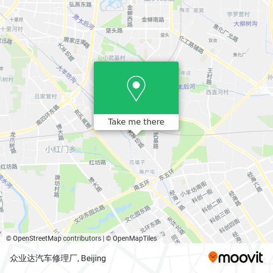 众业达汽车修理厂 map
