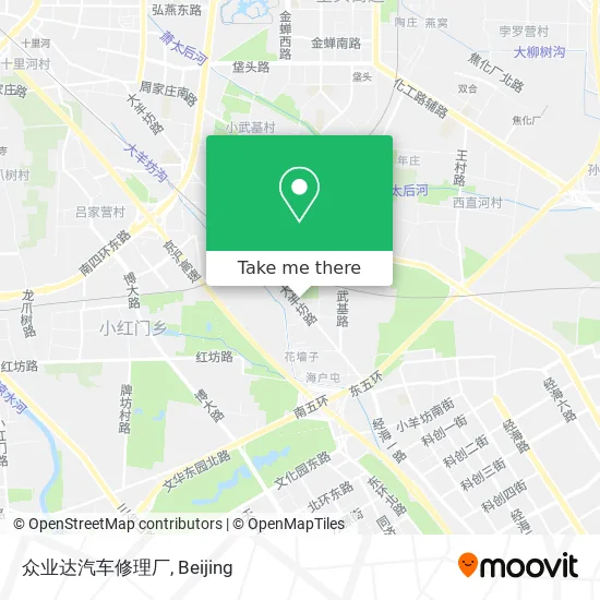 众业达汽车修理厂 map