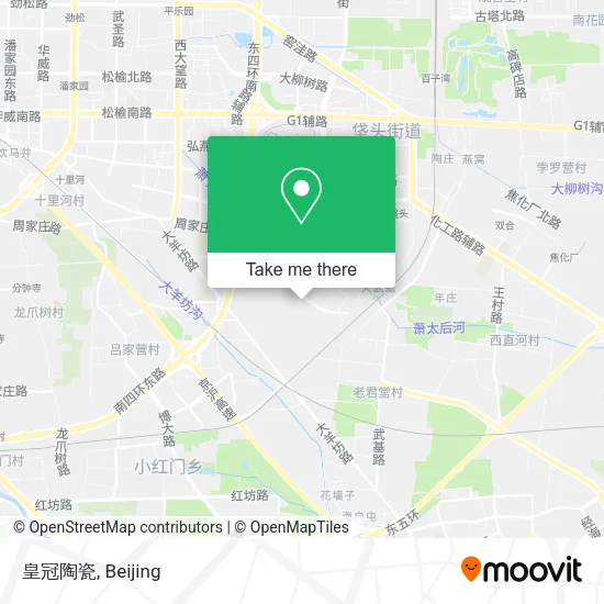 皇冠陶瓷 map
