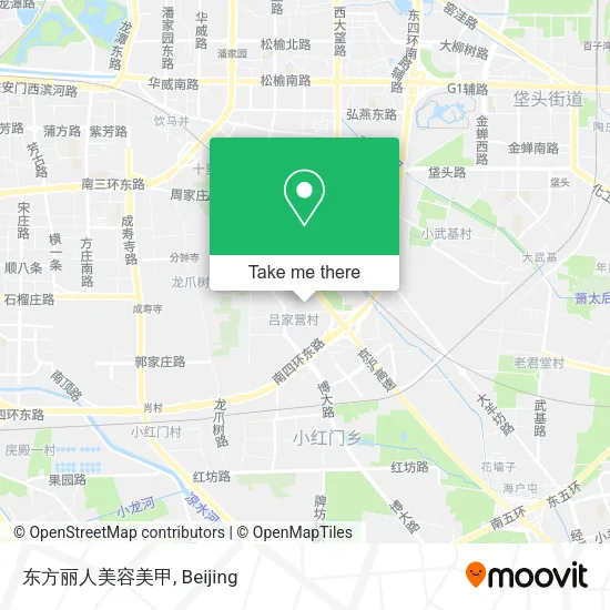 东方丽人美容美甲 map
