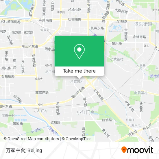 万家主食 map