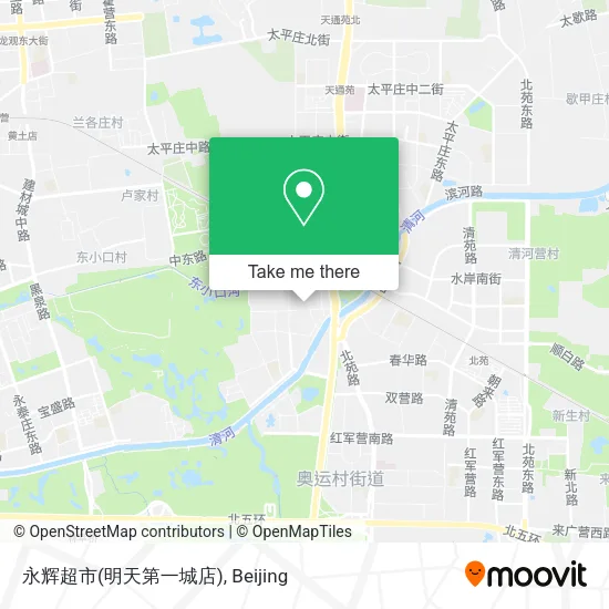 永辉超市(明天第一城店) map