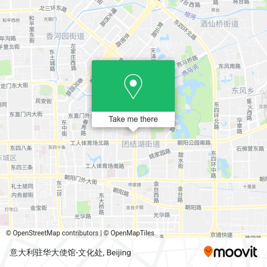 意大利驻华大使馆-文化处 map