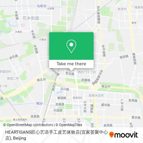 HEARTISANS匠心艺语手工皮艺体验店(宜家荟聚中心店) map