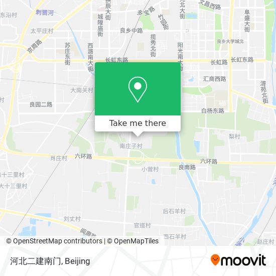 河北二建南门 map