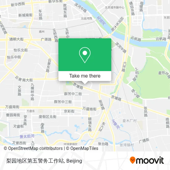 梨园地区第五警务工作站 map