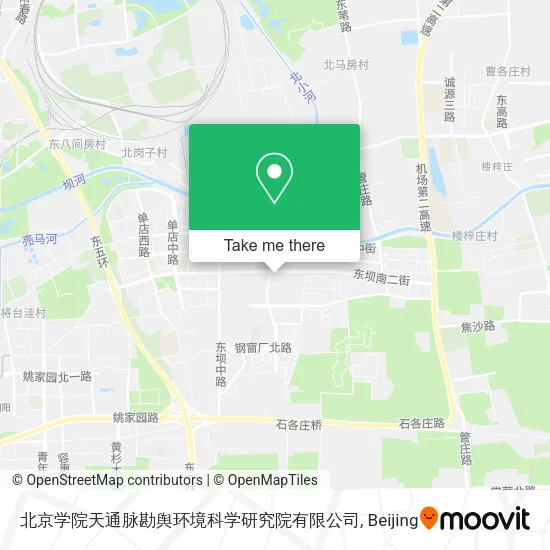 北京学院天通脉勘舆环境科学研究院有限公司 map