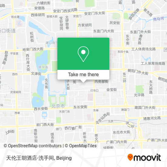 天伦王朝酒店-洗手间 map
