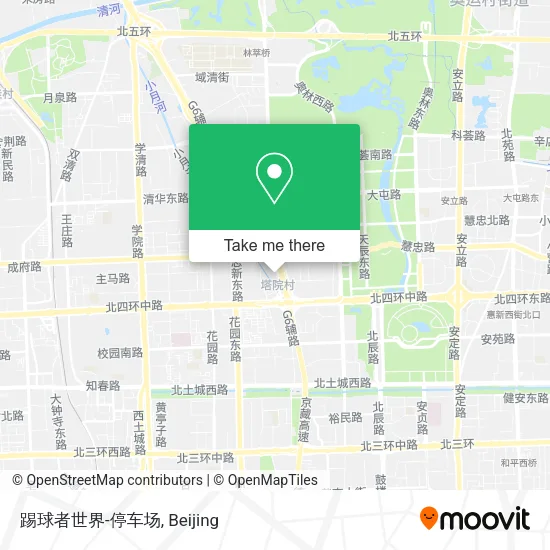 踢球者世界-停车场 map