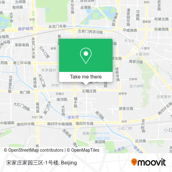宋家庄家园三区-1号楼 map