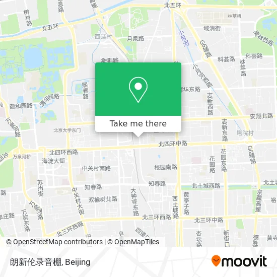 朗新伦录音棚 map