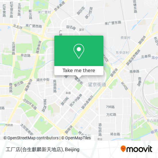 工厂店(合生麒麟新天地店) map