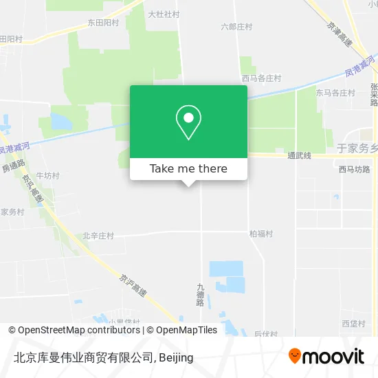 北京库曼伟业商贸有限公司 map