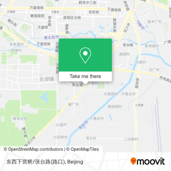 东西下营桥/张台路(路口) map