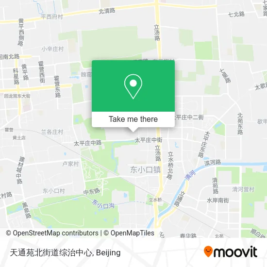 天通苑北街道综治中心 map