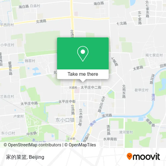 家的菜篮 map