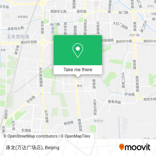 康龙(万达广场店) map