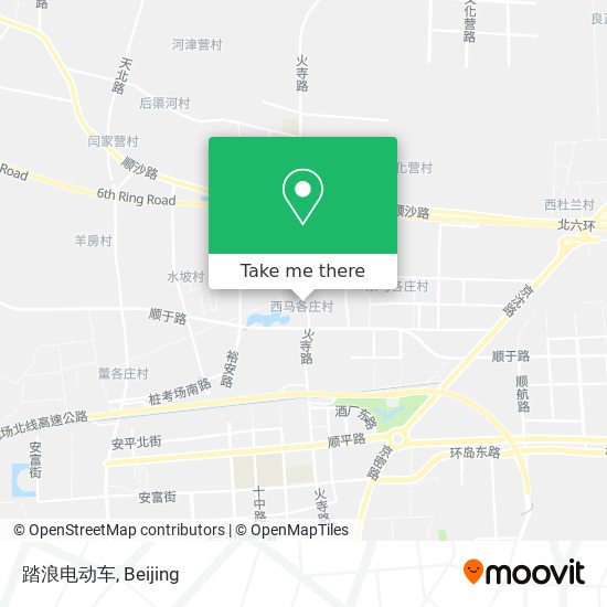 踏浪电动车 map