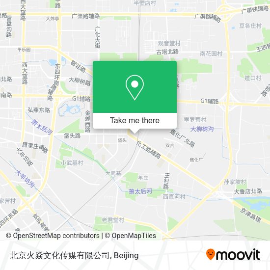北京火焱文化传媒有限公司 map