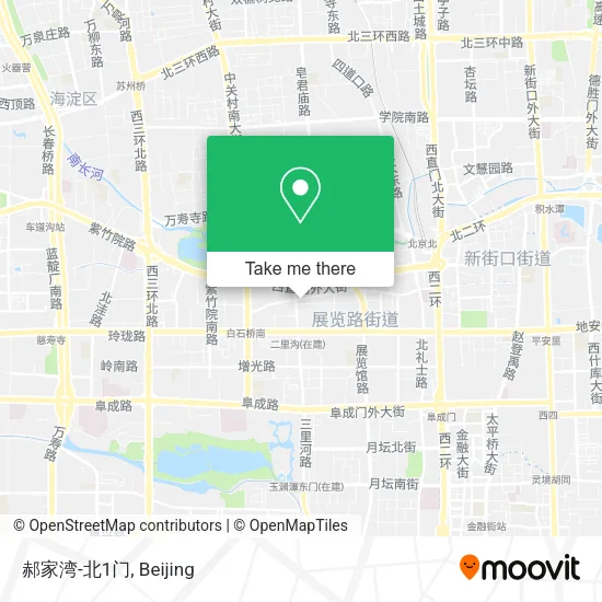 郝家湾-北1门 map
