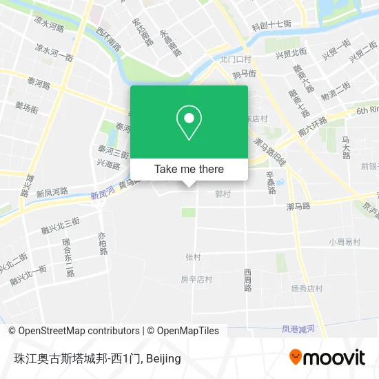 珠江奥古斯塔城邦-西1门 map