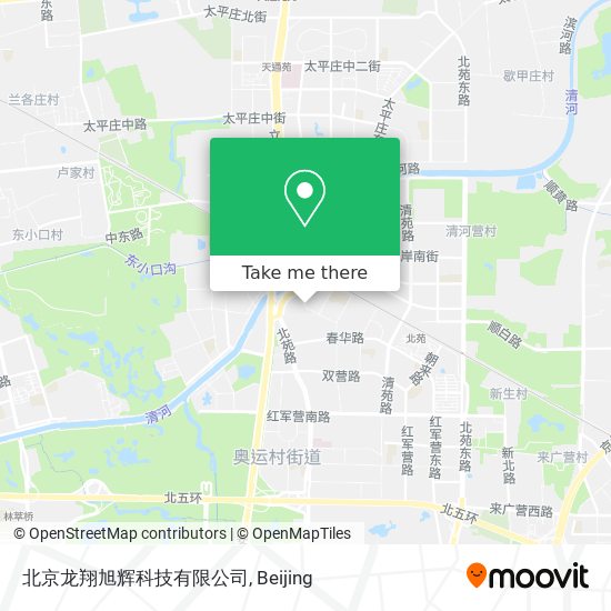 北京龙翔旭辉科技有限公司 map