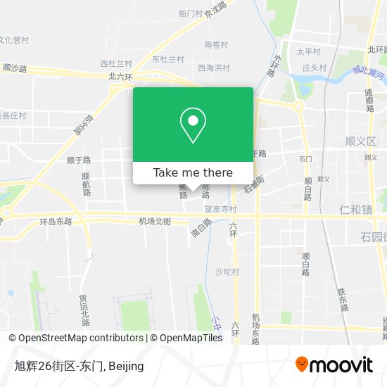 旭辉26街区-东门 map