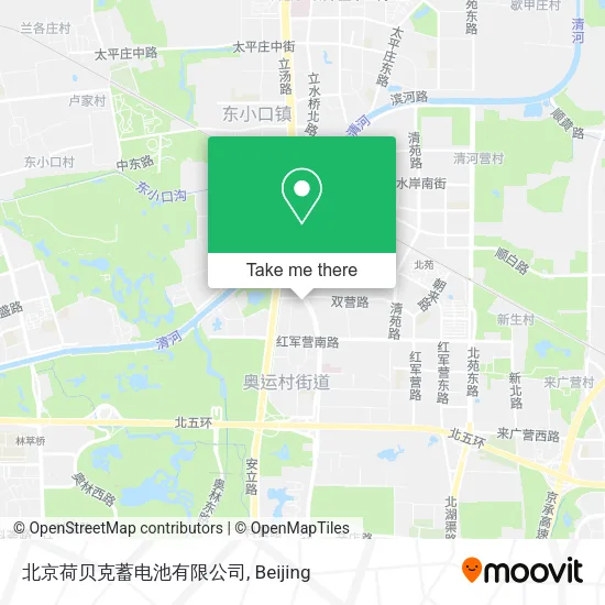北京荷贝克蓄电池有限公司 map
