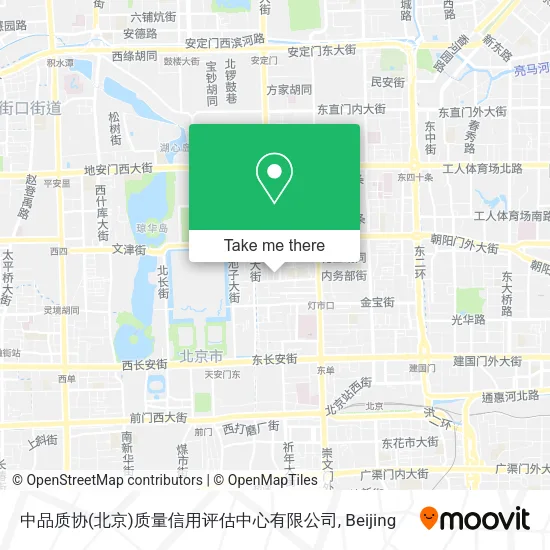 中品质协(北京)质量信用评估中心有限公司 map