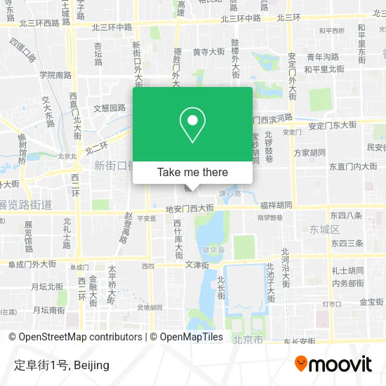 定阜街1号 map