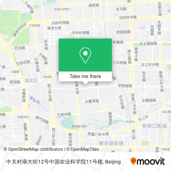 中关村南大街12号中国农业科学院11号楼 map
